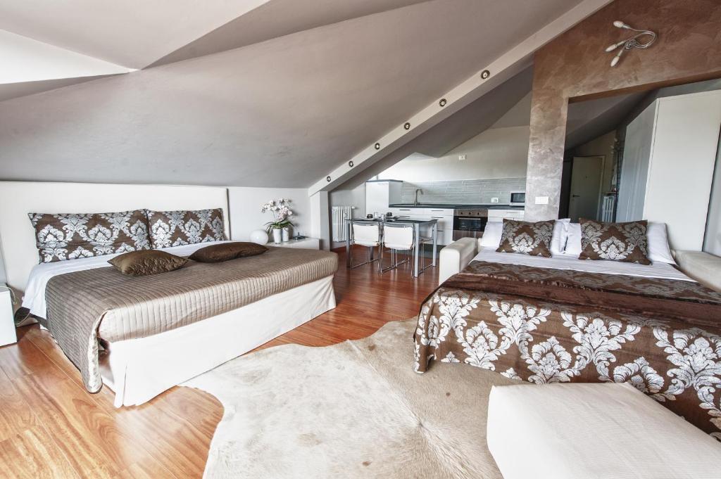 Cute & Cozy Terrace Apartment Bergamo Phòng bức ảnh
