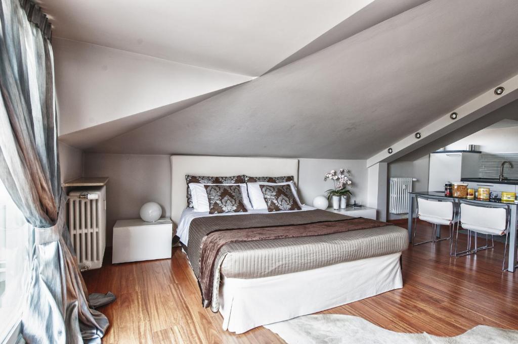 Cute & Cozy Terrace Apartment Bergamo Phòng bức ảnh